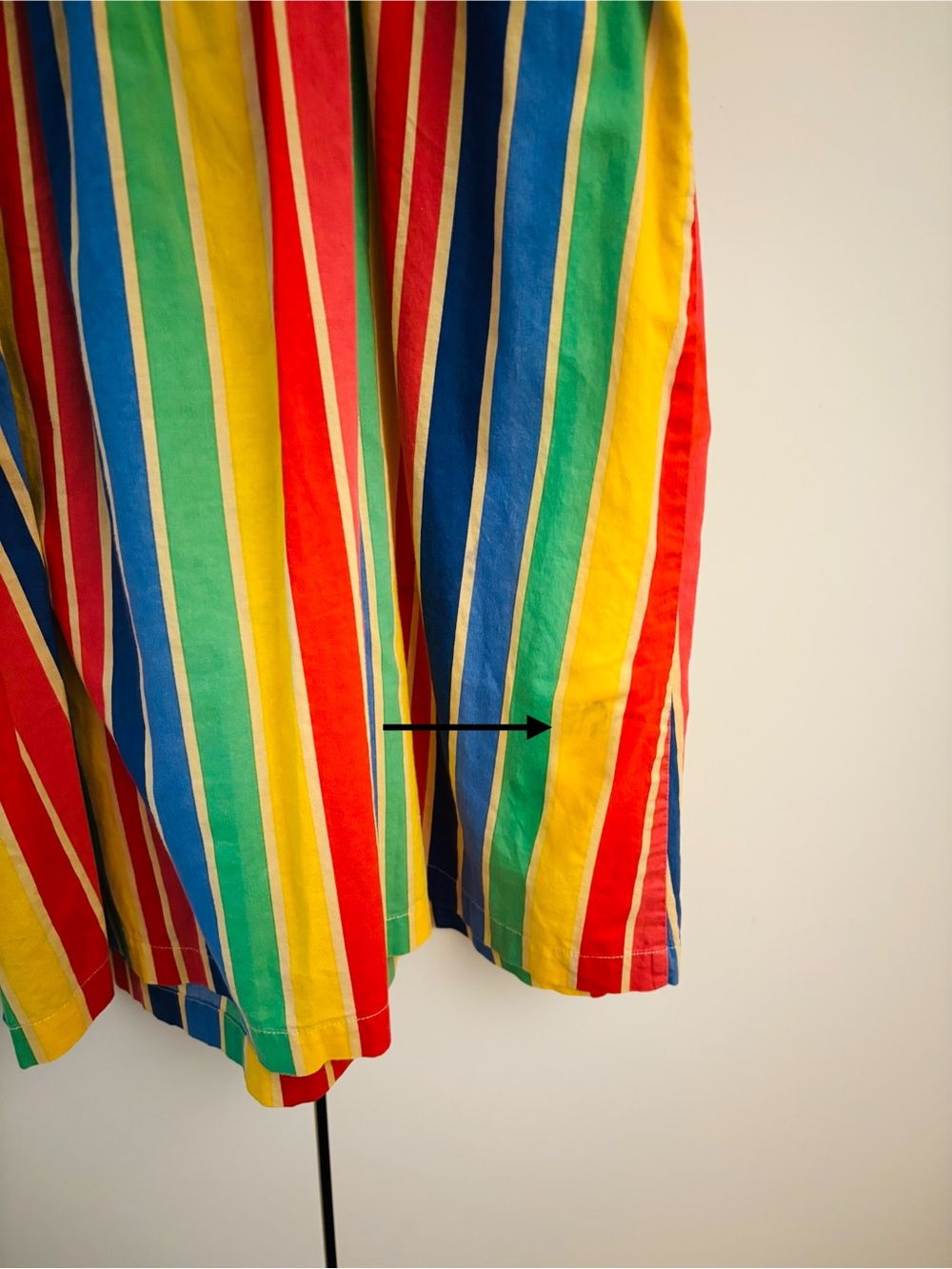 Vintage 70s Rainbow Dress - Picture 5 of 6
